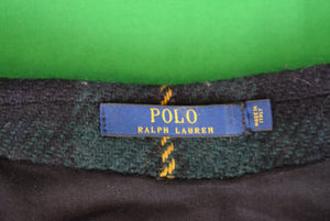 "Polo Ralph Lauren Dress Gordon Tartan Plaid Lambswool/ Alpaca Sport Coat Made in Italy" Sz 44R