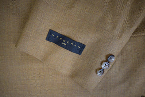 "O'Connell's x H Freeman Sport Coat - Super 100's Wool Hopsack - Vicuna" Sz 48L (NWT)