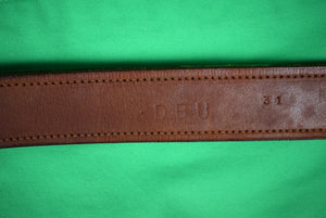 "Ocean Reef Club Hand-Needlepoint Belt" Sz 31 (SOLD)