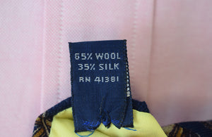 Polo Ralph Lauren Wool/ Silk Navy Equestrian Print Tie