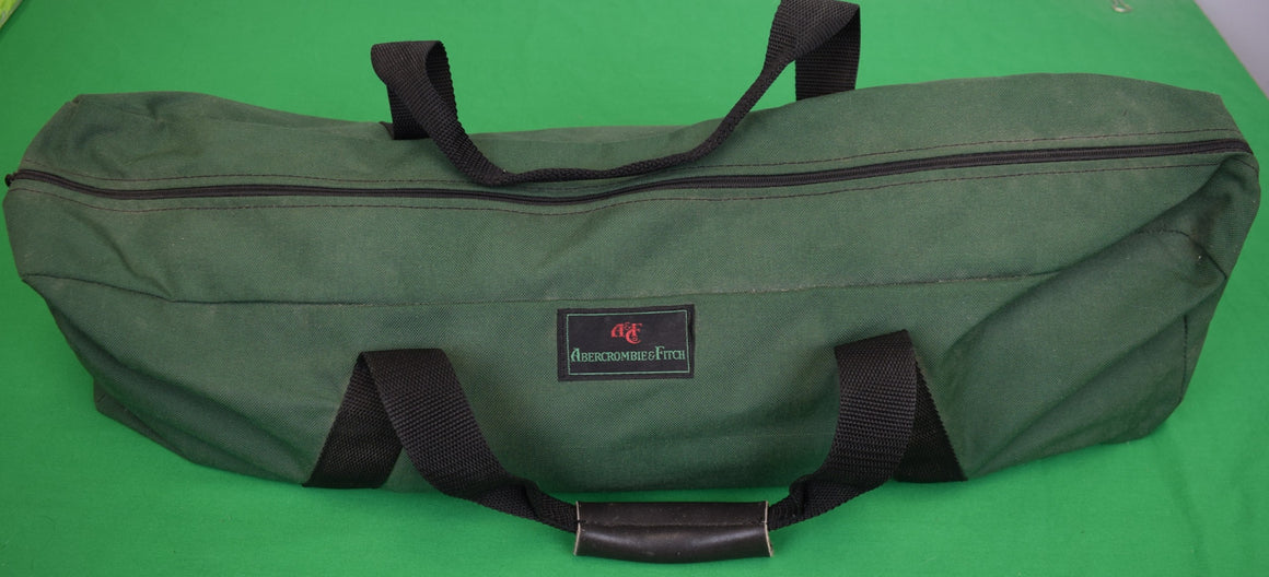 "Abercrombie & Fitch c1980s Badminton Set w/ Canvas Tote Carrier"