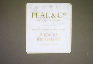Peal & Co x Brooks Brothers Navy Tartan Plaid Slippers Sz 12D (New w/ BB Box)