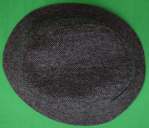 "The Andover Shop Char Gray Herringbone English Tweed Hat" Sz M (LNWOT)