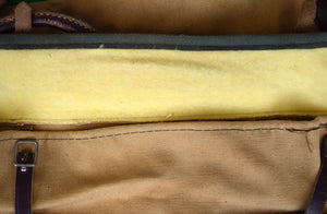 "Abercrombie & Fitch Canvas Leather Rifle Take Down Gun Soft Case"