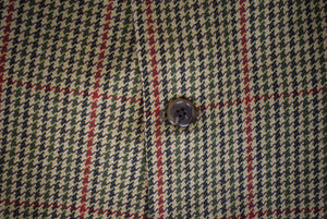 "The Andover Shop District Check Scottish Olive Tweed c1998 Sport Coat" Sz 39R