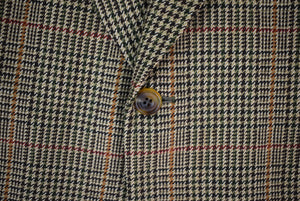"Paul Stuart Scottish Tweed Glen Plaid Sport Jacket" Sz 41L