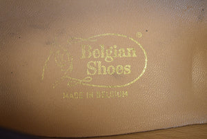 Belgian Brown Calf Loafers Model Henri Sz 12M (w/ Shoe Bags)