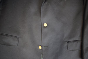 "J. Press Navy Wool 3-Button Sack Doeskin Blazer" Sz 48L (NWOT)
