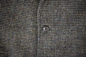 "J. Press Char Olive Tic Weave Harris Tweed Wool Sport Coat" Sz 44R (NW$895T)