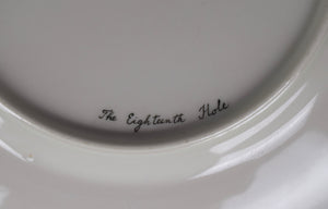 "Rare Set x 12 Myopia Hunt Club Dinner Plates w/ Hand-Painted MHC Sporting Scenes By Cyril Gorainoff"