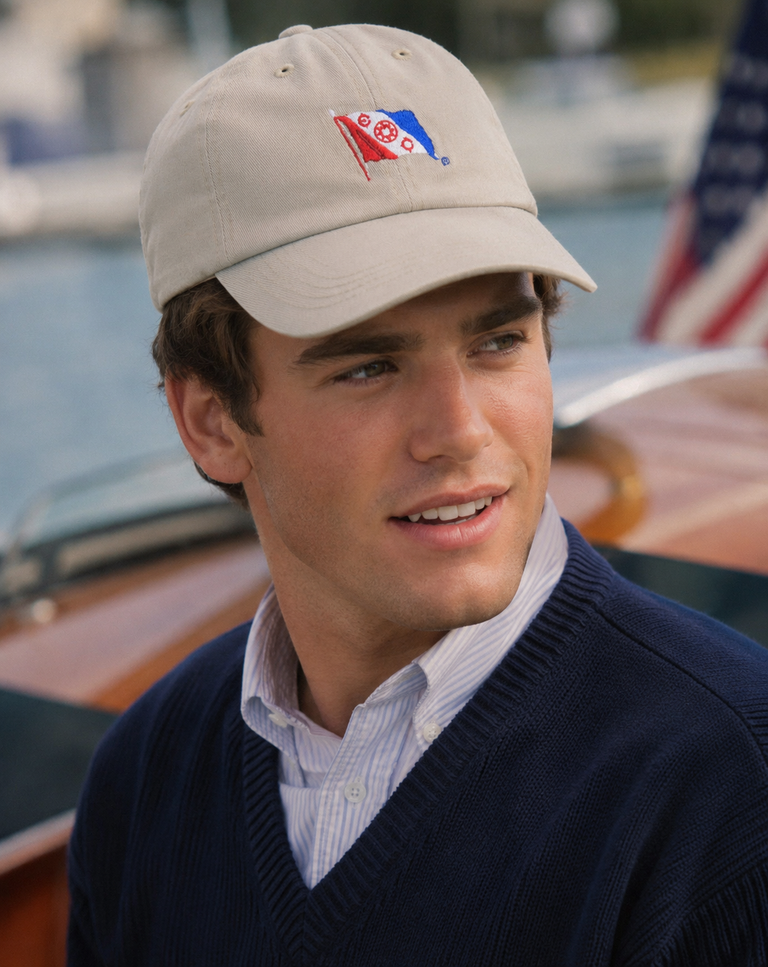 "The Explorers Club Chino Cap" (LNWOT) (SOLD)