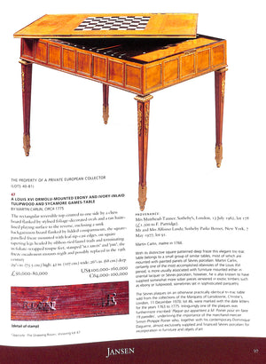 Four British Collections Including Important Furniture Christie's London 2008