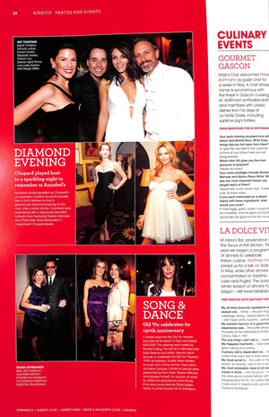 "Annabel's/ Harry's Bar London Private Club 2008/09 Magazine" GLASBEY, Joanne [editor]