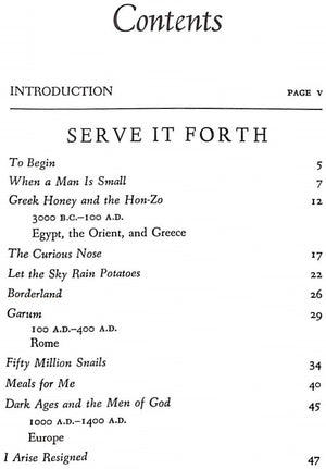 "The Art Of Eating" 1949 FISHER, M.F.K.