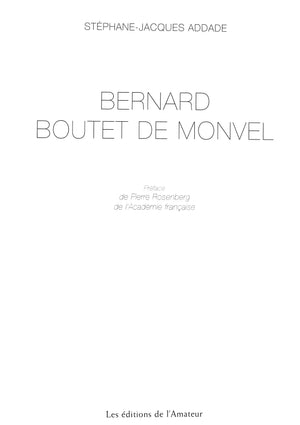 "Bernard Boutet De Monvel" 2001 ADDADE, Stephane-Jacques