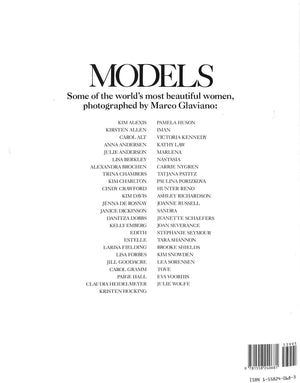 "Models: Sittings 1978-1988" 1988 GLAVIANO, Marco