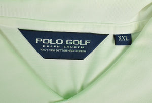 "Sunnehanna Club x Ralph Lauren Polo Golf White Pique Shirt" Sz: XXL (NWOT)