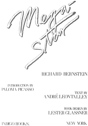 "Megastar" 1984 BERNSTEIN, Richard