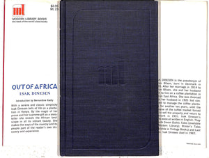 "Out Of Africa" 1952 DINESEN, Isak