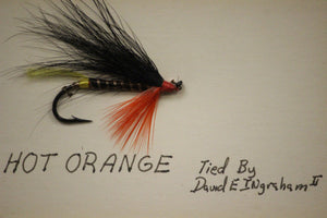 "Hot Orange Trout Fly" (SOLD)