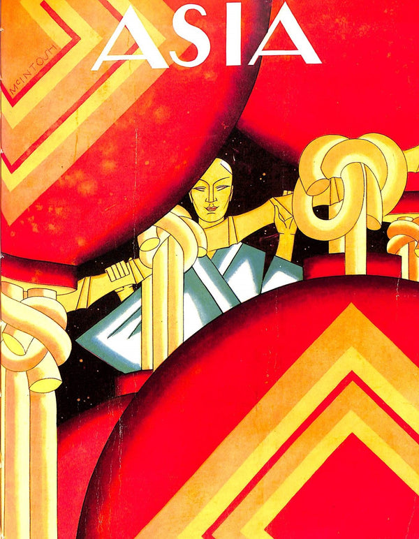 Asia Magazine May-December 8 Bound Issues 1926