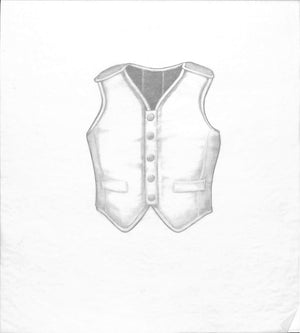 Hunting Vest Graphite Drawing