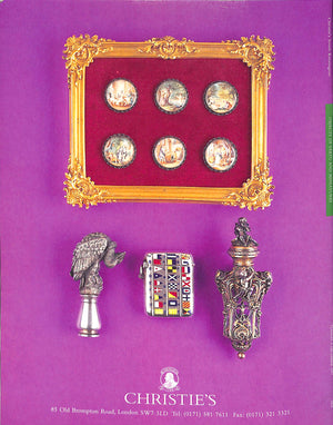 Objects Of Vertu And Miniatures 1997 Christie's South Kensington