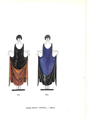 "Enciclopedia Dell' Abbigliamento Femminile: Volumes I & II" 1924