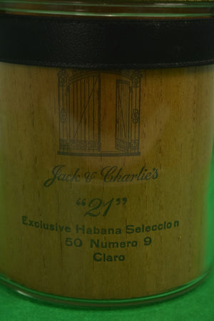 Jack & Charlie's "21" Club Cigar Humidor (SOLD)