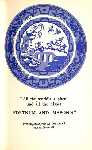 "Let's Forget Business: The Commentaries Of Fortnum & Mason" 1930 MENZIES, H. Stuart