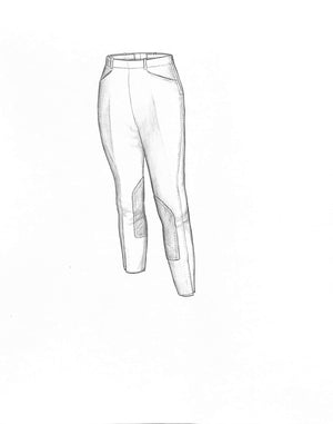 Tailored Sportsman Britches Graphite Drawing