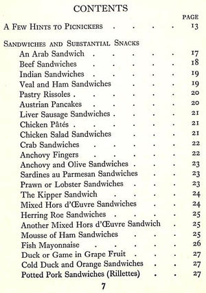 "Picnic Snacks" 1933 MORPHY, Countess (SOLD)