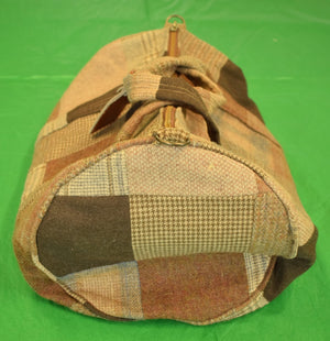 Patch Tweed Duffle Bag w/ T. Anthony Luggage Tag (SOLD)