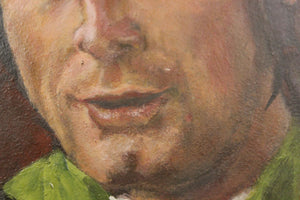 "Jockey Portrait" English Oil Painting (SOLD)