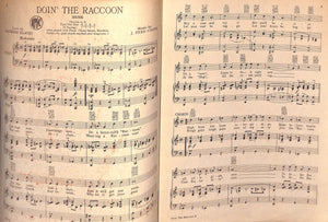 "Doin' The Raccoon" 1928 KLAGES, Raymond [lyrics by]