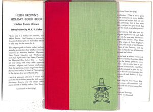 "Holiday Cook Book" 1952 BROWN, Helen