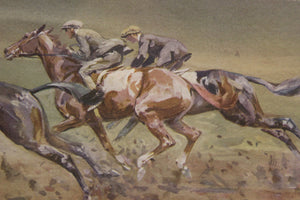Exercising on The Newmarket Downs (SOLD)