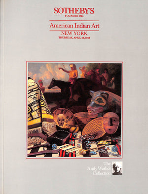 "The Andy Warhol Collection" 1988 Sotheby's New York