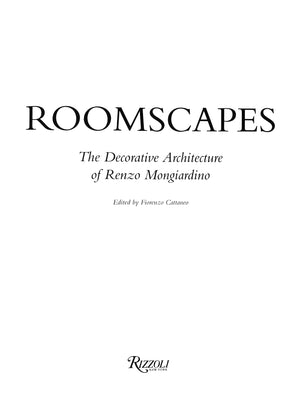 "Roomscapes: The Decorative Architecture Of Renzo Mongiardino" 1993 CATTANEO, Fiorenzo