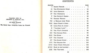 "Footprints Under The Window" 1952 DIXON, Franklin W.