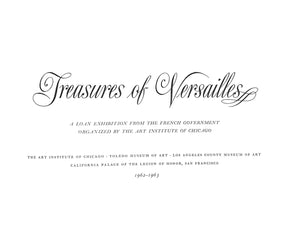 "Treasure Of Versailles" 1962