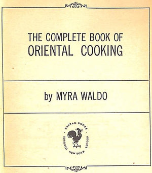 "Set x 3 Zebra 'Bon Vivant' Bartender's Guide/ French/ & Oriental Cooking Books" 1965 MYRA, Waldo & FERNANDE, Gardin