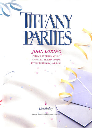 "Tiffany Parties" 1989 LORING, John
