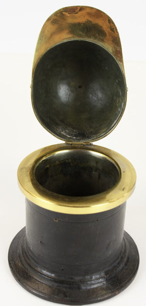 Victorian Jockey Cap Cigar Canister/ Humidor (SOLD)