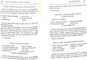 "The Cheese Cook Book" 1950 DAHNKE, Marye