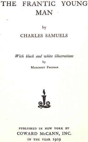 "The Frantic Young Man" SAMUELS, Charles