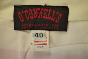 O'Connell's Hot Pink Chino Trousers w/ Embroidered Green Alligators Sz: 40 (NWOT) (SOLD)
