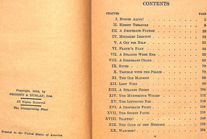 "The Hardy Boys The Disappearing Floor" 1945 DIXON, Franklin W.