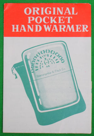 AbercrombIe & Fitch Original Pocket Hand Warmer (NWB)