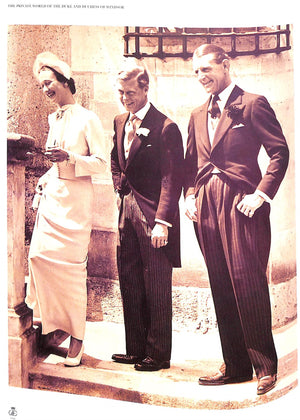 "The Private World Of The Duke And Duchess Of Windsor" 1995 VICKERS, Hugo